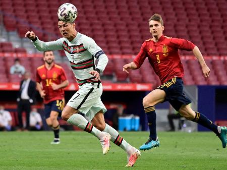 Portugal coloca Espanha na roda e se 'vinga' de eliminação com