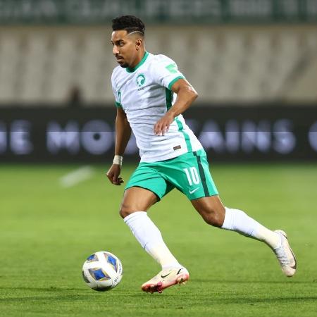 Salem Al-Dawsari, de 31 anos, é o destaque da seleção da Arábia Saudita para a disputa do torneio mundial que será realizado no Qatar - Francois Nel/Getty
