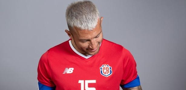 Copa: Quem é Calvo, zagueiro da Costa Rica que não tem falha no cabelo