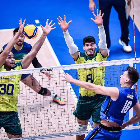 Brasil estreia na Liga das Nações de Vôlei com derrota para a