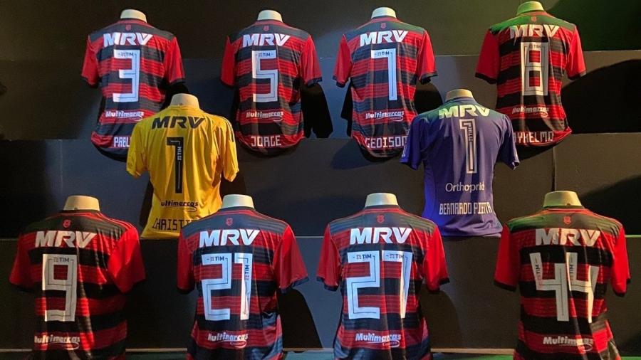 Museu do Flamengo na Gávea tinha homenagem com as camisas dos garotos vítimas da tragédia do Ninho