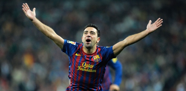 Xavi Hernández é disparado o jogador que mais vestiu a camisa do Barcelona, com 767 jogos - Denis Doyle/Getty Images