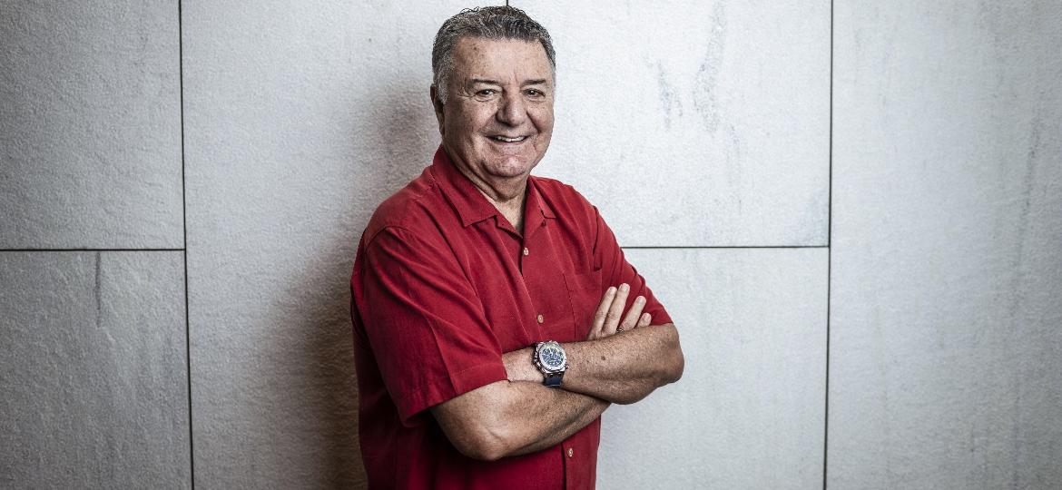 Retrato do ex árbitro de comentarista Arnaldo Cezar Coelho - Ricardo Borges/UOL