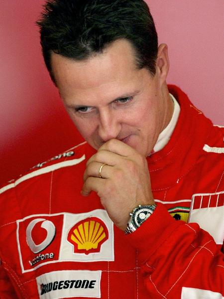 Michael Schumacher em 2006 - JOSE LUIS ROCA / AFP
