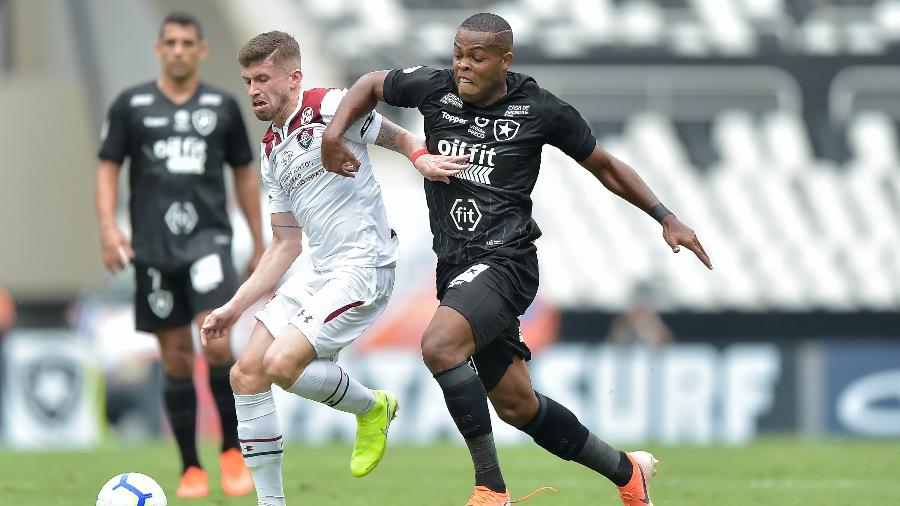 Fluminense e Botafogo voltam a se encontrar depois de duelo no segundo turno do Brasileiro do ano passado - Thiago Ribeiro/AGIF