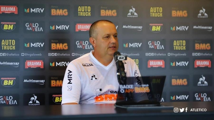 James Freita, técnico interino do Atlético-MG, elogia vitória sobre o Cruzeiro - Atlético-MG/Divulgação