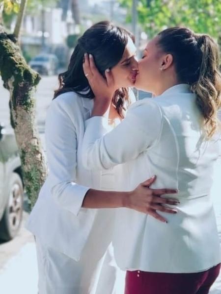 Andressa Alves e Fran se casam - Reprodução/Instagram