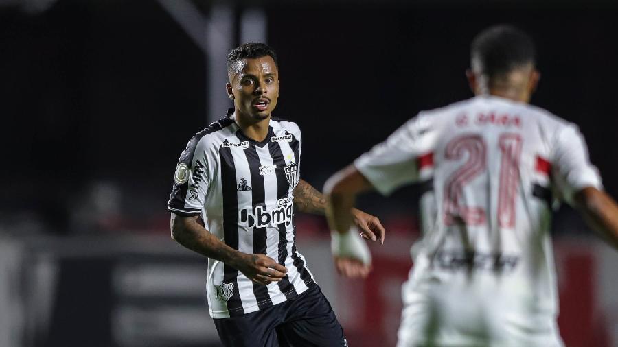 Allan não vinha de boas atuações e ainda foi expulso na partida do Atlético-MG contra o São Paulo - Pedro Souza/Atlético-MG