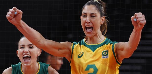 Brasil vence dominicanas no tie-break, e vôlei feminino garante