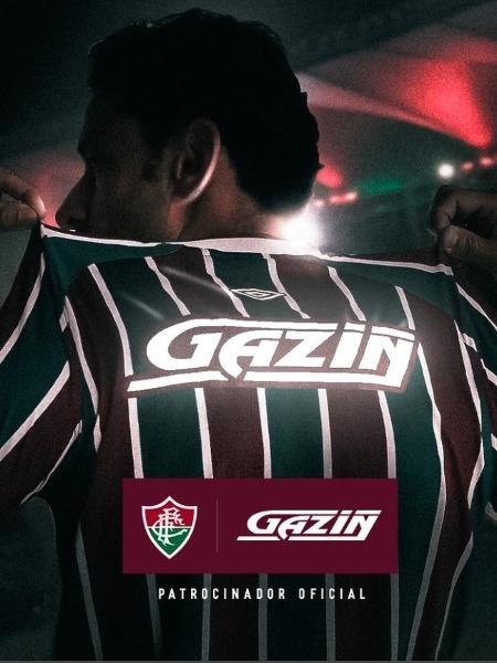Fluminense e Grupo Gazin renovam patrocínio - Reprodução Twitter