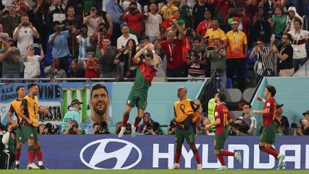 Gana diminui, mas Portugal vence no jogo de estreia da Copa por 3 x 2