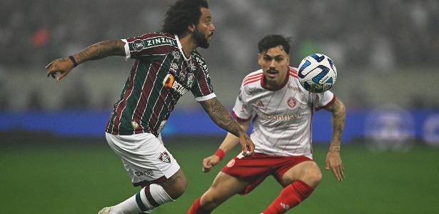 Fluminense e Internacional empatam em jogo eletrizante pela ida da