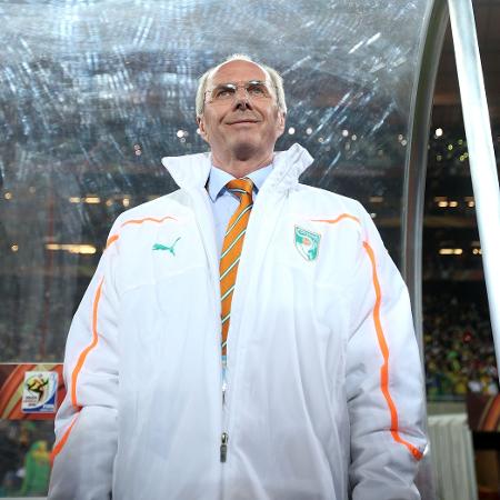 Sven-Goran Eriksson comandou a seleção da Costa do Marfim na Copa do Mundo de 2010