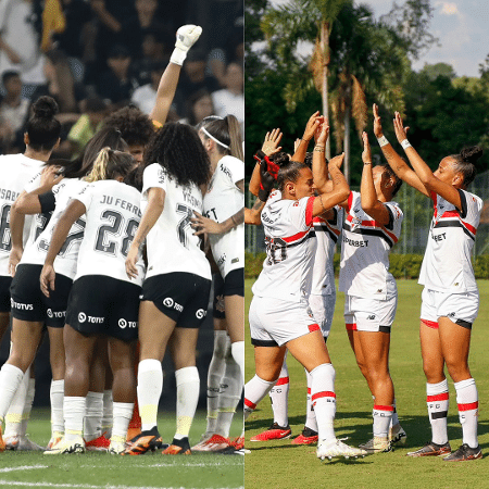 Corinthians e São Paulo se enfrentam pela 10ª rodada do Brasileirão Feminino