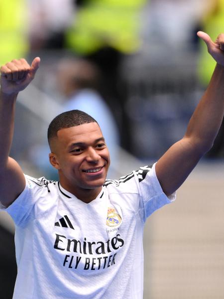 Recém-chegado, francês Kylian Mbappé tem o maior salário do elenco do Real Madrid