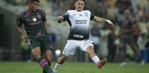 Desânimo toma conta de Vitão após empate entre Fluminense e Corinthians.