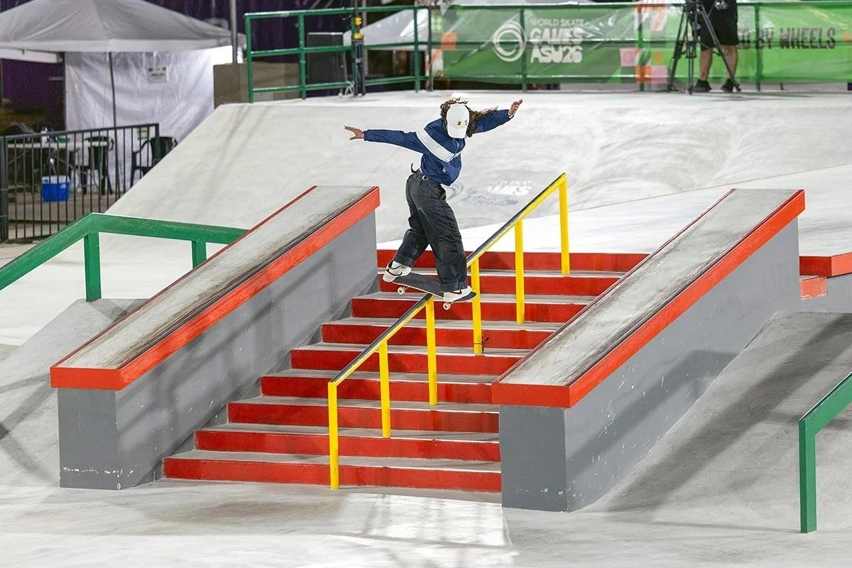 Rayssa Leal no Mundial de Skate do Paraguai - undefined