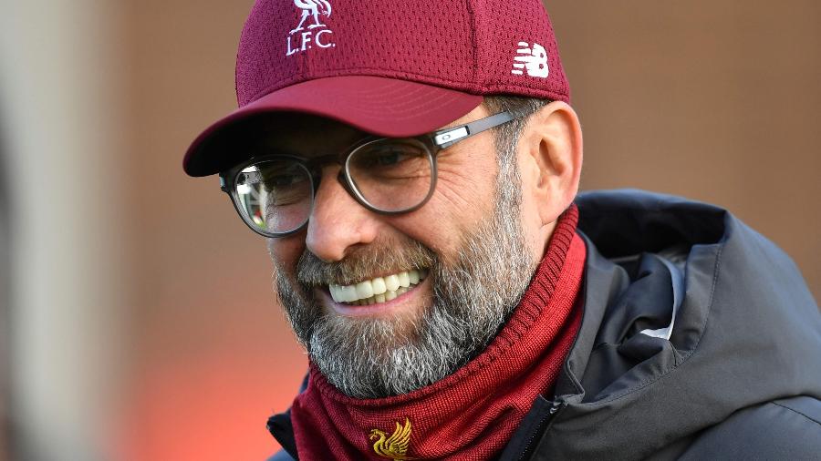 Jurgen Klopp, técnico do Liverpool - Paul Ellis/AFP