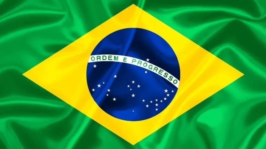 Bandeira do Brasil - Reprodução
