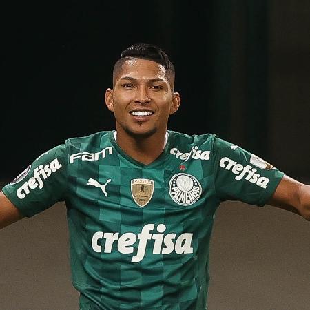 Rony marcou dois gols na vitória do Palmeiras contra o Independiente  - Cesar Greco/ Palmeiras