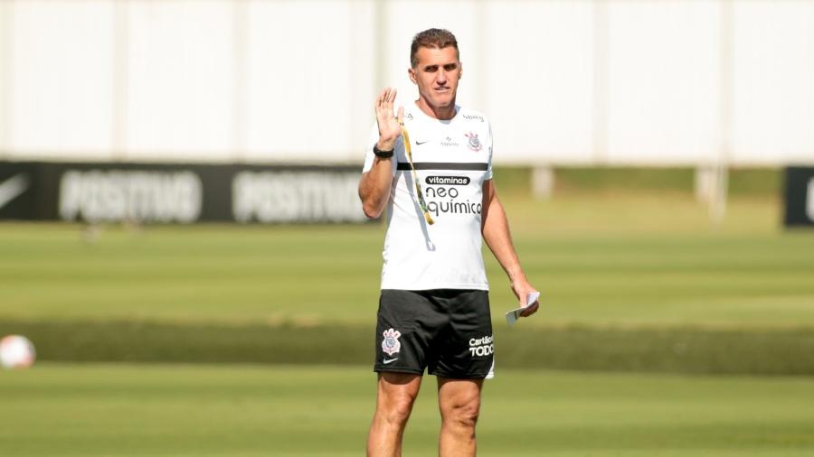 Vagner Mancini comanda treinamento do Corinthians no CT Joaquim Grava - Rodrigo Coca/Agência Corinthians