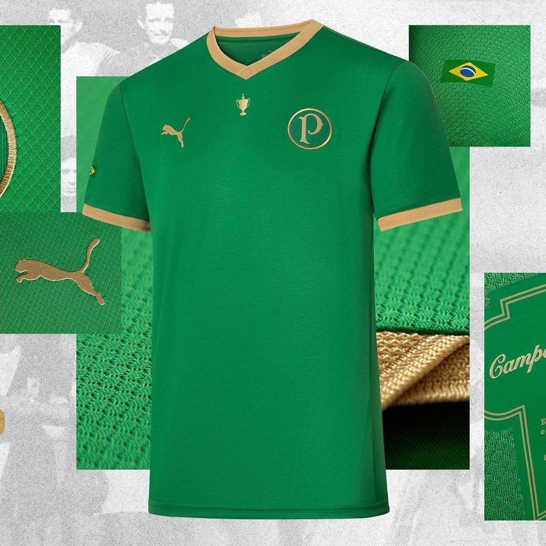 Palmeiras lança camisa comemorativa aos 70 anos do Mundial de 51 -  22/07/2021 - UOL Esporte
