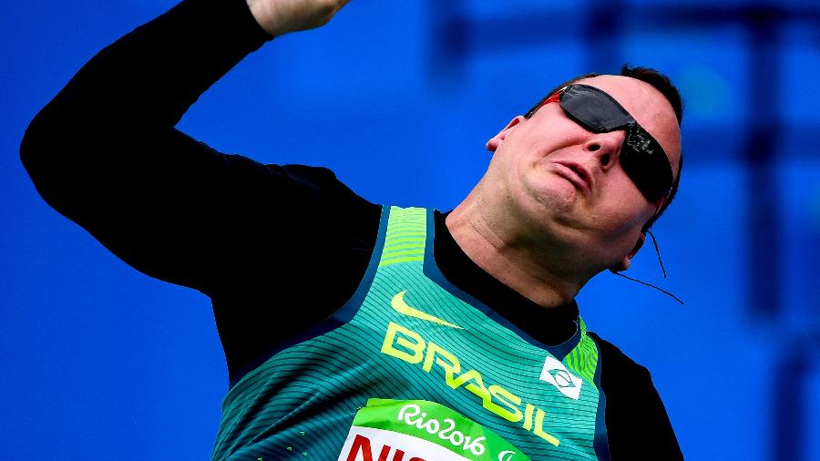 Alessandro Rodrigo da Silva em ação nas Paralimpíadas do Rio de Janeiro - Washington Alves/MPIX/CPB