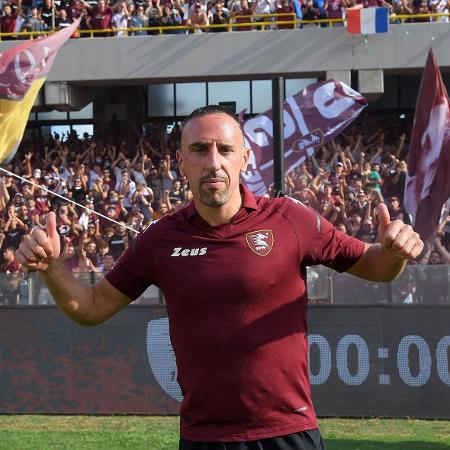 Ribéry defenda a Salernitana, da Itália - Divulgação