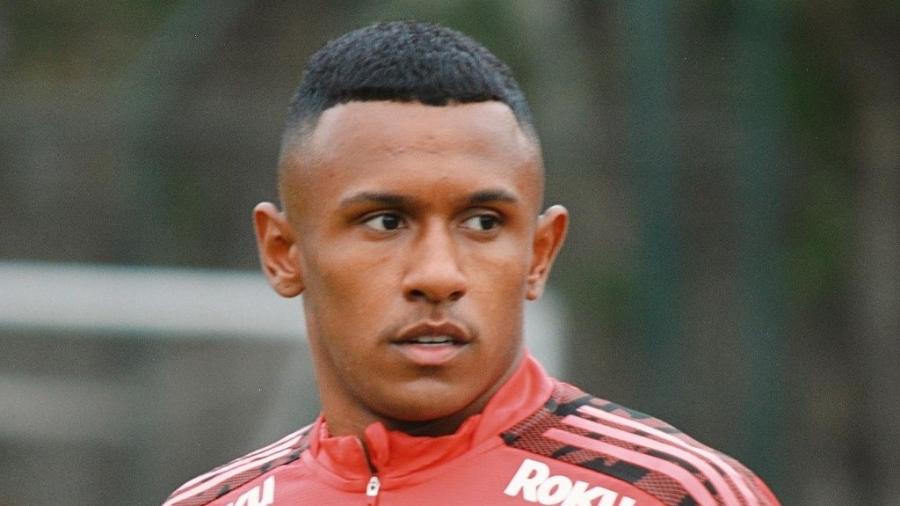 Marquinhos, do São Paulo, em treino no CT da Barra Funda - Erico Leonan / saopaulofc