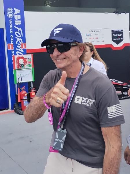 Emerson Fittipaldi, ex-corredor da Fórmula 1, prestigia o E-Prix de São Paulo de 2024