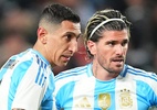 Meio-campista da Argentina revela reação de Di María a ameaça a familiares - Mitchell Leff/Getty Images