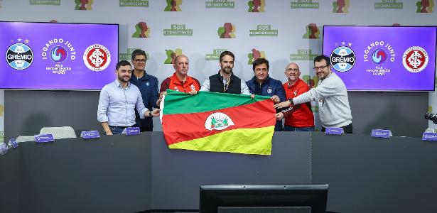 Camisa conjunta agrada Inter e Grêmio, mas não para jogos oficiais