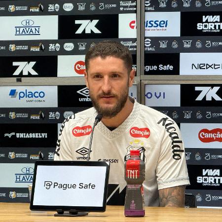 Zé Rafael, do Santos - Lucas Musetti Perazolli/UOL