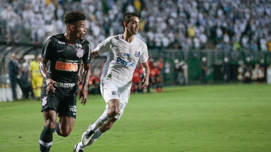 Clássico entre Santos e Corinthians, Vila Belmiro, marca nona rodada do Brasileirão - Marcello Zambrana/AGIF