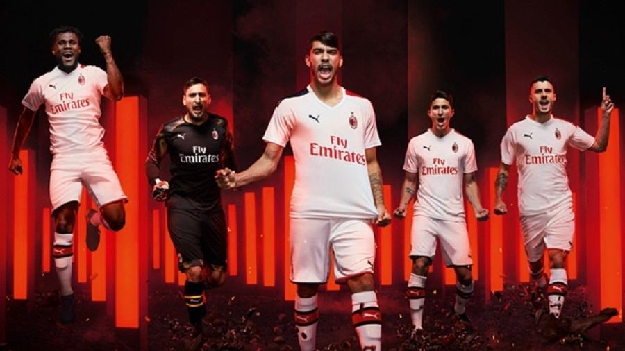 Lançamento do novo uniforme do Milan com Lucas Paquetá - Divulgação/Milan