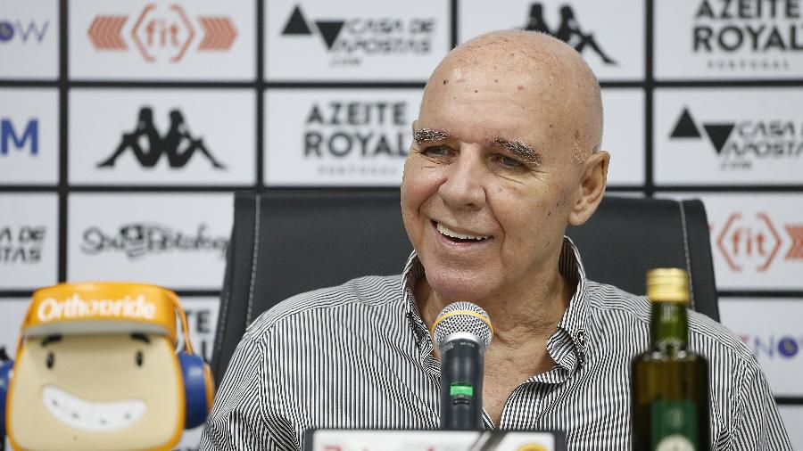 Valdir Espinosa durante sua apresentacao no Botafogo no Estádio Nilton Santos. 14 de Dezembro de 2019 - Vitor Silva/Botafogo