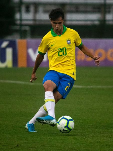 Vinicius Zanocelo em ação pela seleção sub-20 - Divulgação/CBF