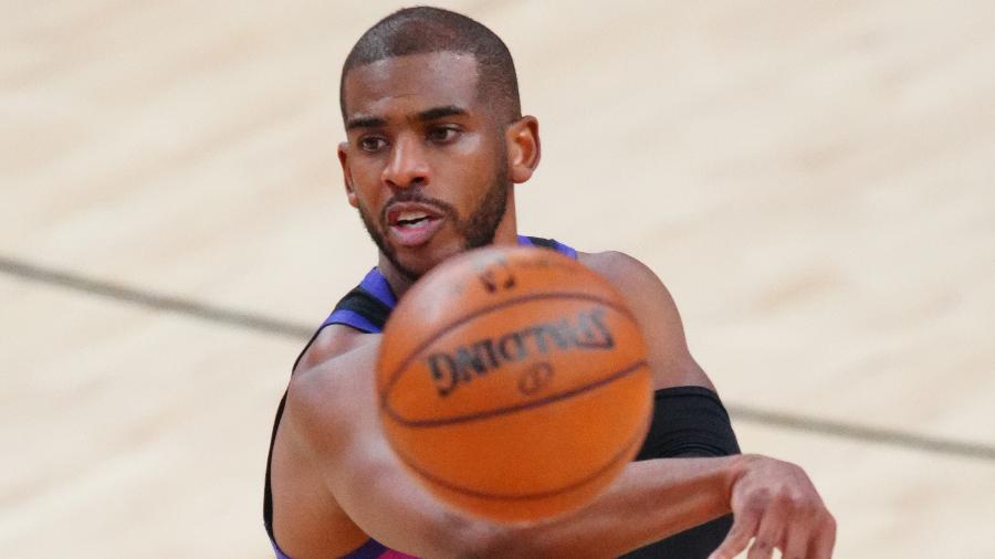 O Phoenix Suns, de Chris Paul, encara o Denver Nuggets no jogo 4 da série - Mark J. Rebilas-USA TODAY Sports