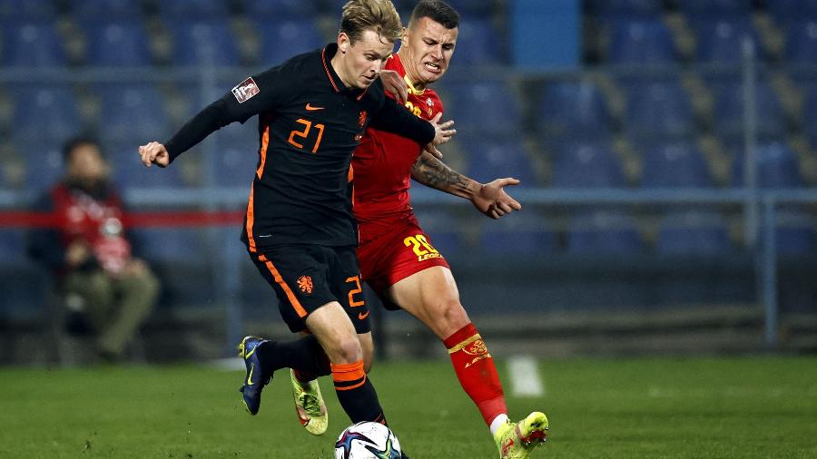 Holanda e Montenegro empatam pelas Eliminatórias da Copa do Mundo de 2022 - AFP