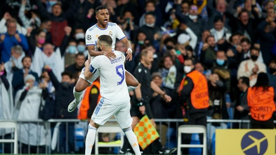 Rodrygo marcou para o Real Madrid na reta final dos 90 minutos e levou a decisão à prorrogação - Jose Breton/Pics Action/NurPhoto via Getty Images
