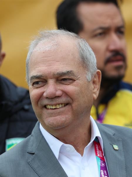 Paulo Wanderley, presidente do COB, nos Jogos Sul-Americanos da Juventude em Rosário  - William Lucas/COB