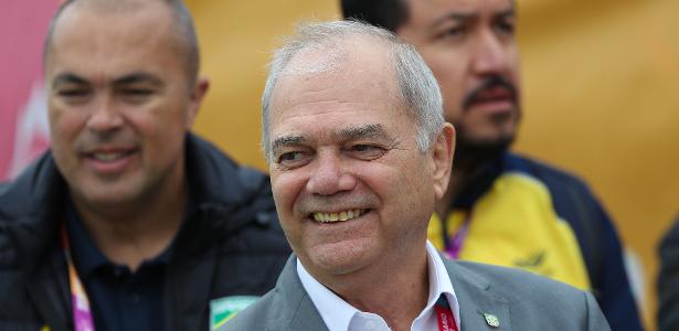 Paulo Wanderley, presidente do COB, nos Jogos Sul-Americanos da Juventude em Rosário 