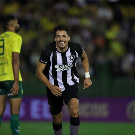 Eduardo comemora gol do Botafogo contra o Ypiranga - Liamara Polli/AGIF