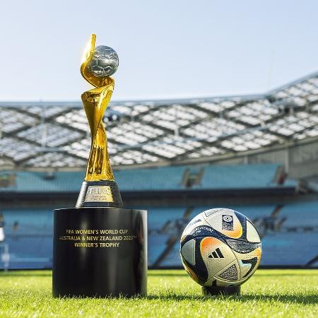 Bola que será usada na final da Copa 2023, produzida pela adidas