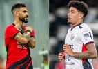 Athletico e Vitória negociam troca entre Mastriani e Filipe Machado - Reprodução/Instagram/@gonzalomastriani e @f.machado96