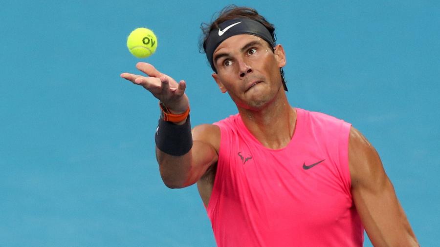 Rafael Nadal lamentou falta de público, mas entende necessidade de se ter uma "bolha" nos jogos - Reuters