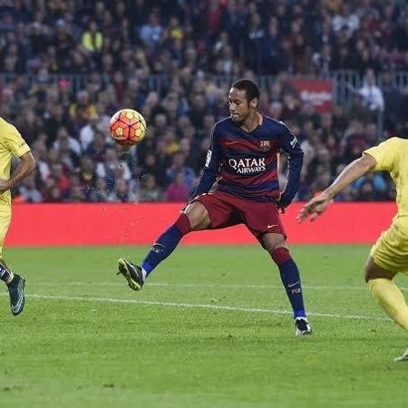 Gol de Neymar contra o Villarreal - Josep Lago/AFP