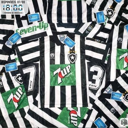 Loja achou lote de camisas do Botafogo de 1996 - Reprodução Instagram
