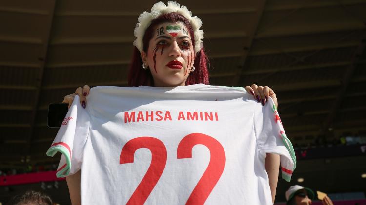 Iranian supporters protest and commemorate Mahsa Amini's death - Charlotte Wilson/Offside/Offside via Getty Images - Charlotte Wilson/Offside/Offside via Getty Images