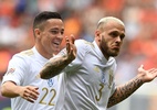 Em jogo de 5 gols, Itália vence Holanda e fica em 3º na Liga das Nações - Claudio Villa/Getty Images
